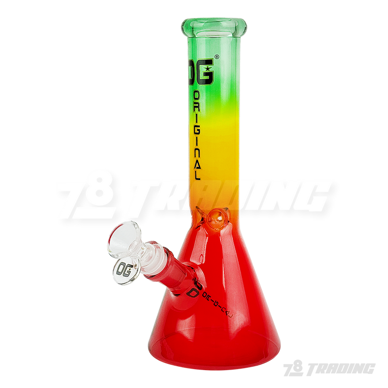 OG Original Glass 10" Gradient Color Beaker - OG549