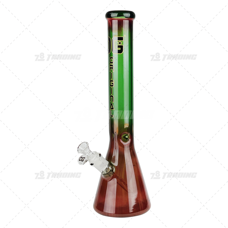 OG Original Glass Multi Color Beaker 16inces - OG584