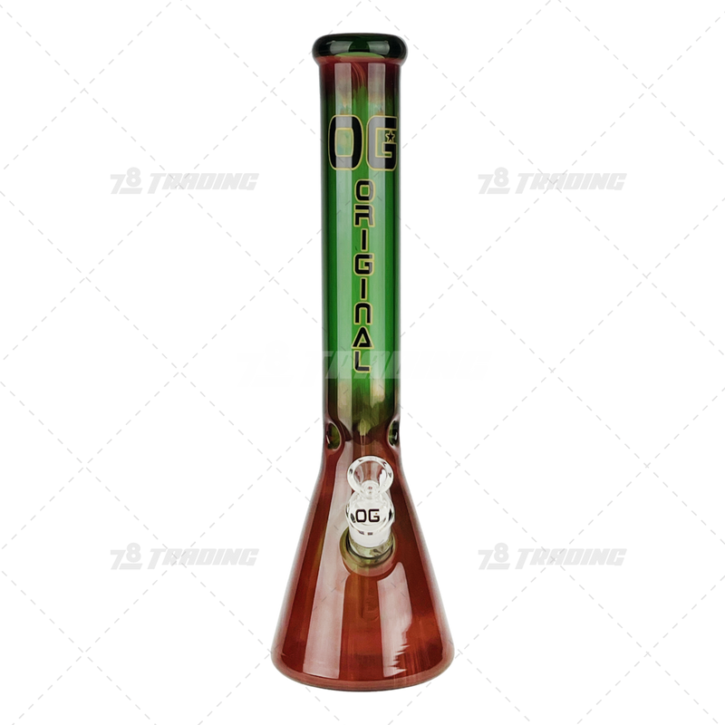 OG Original Glass Multi Color Beaker 16inces - OG584