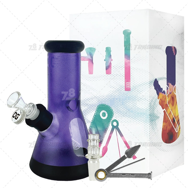 OG Original Glass OG610 / Double Wall Water Pipe / With Gift Box