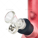 OG Original Glass OG610 / Double Wall Water Pipe / With Gift Box