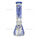 OG Original Glass Honeycomb Decal Beaker 10inches - OG612