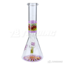 OG Original Glass Wigwag Decal Beaker 10inches - OG613