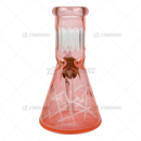 OG Original Glass Multi Color 8" Mini Beaker with Gift Box - OG626