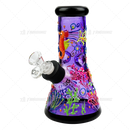 OG Original Glass 8Inches 7mm Glow In The Dark Art Beaker - OG627 / PURPLE