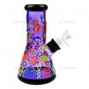 OG Original Glass 8Inches 7mm Glow In The Dark Art Beaker - OG627 / PURPLE