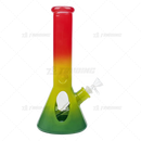 OG Original Glass 14inches Rasta Color Beaker with Giftbox - OG628