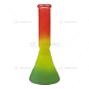 OG Original Glass 14inches Rasta Color Beaker with Giftbox - OG628