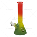 OG Original Glass 14inches Rasta Color Beaker with Giftbox - OG628