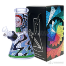 OG Original Glass Cartoon Decal Beaker with Giftbox Package 8inches 7mm - OG676