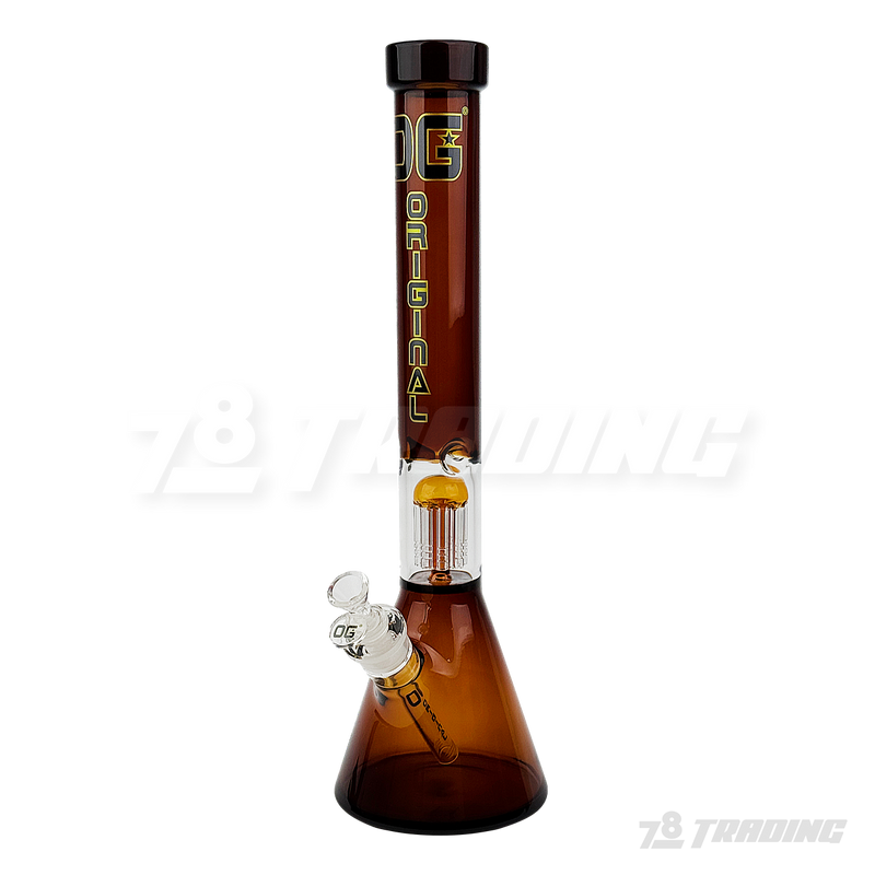OG Original Glass 17.5 Inches Color Tree Perc. Beaker