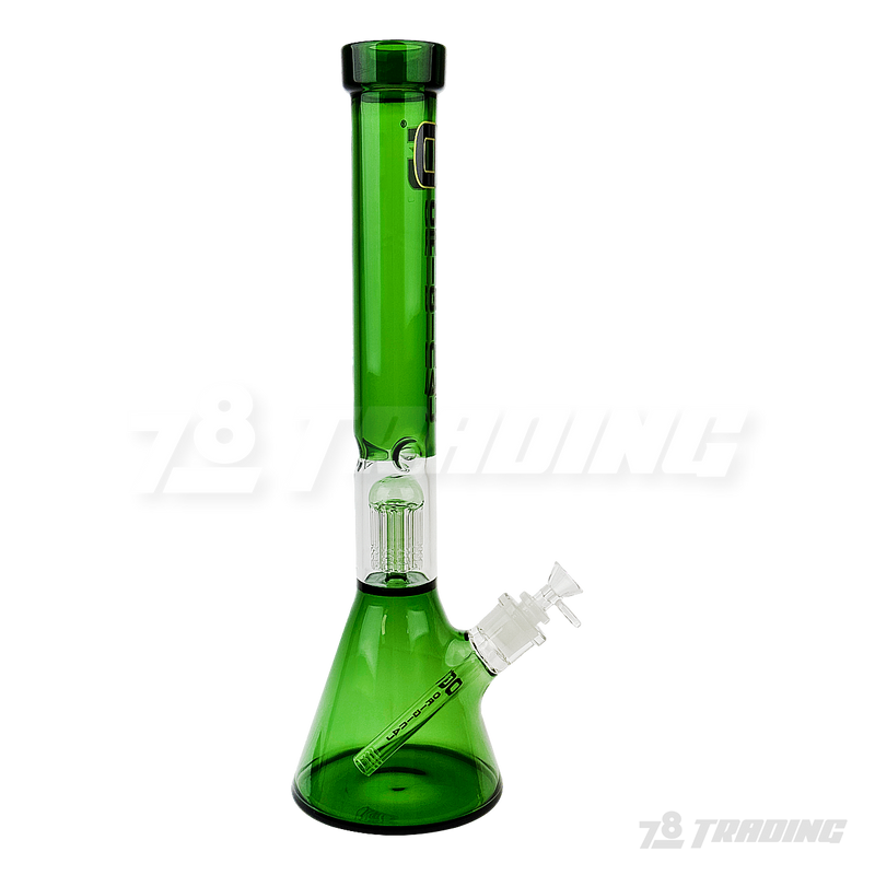 OG Original Glass 17.5 Inches Color Tree Perc. Beaker
