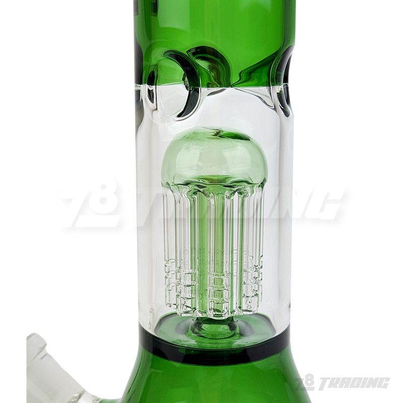 OG Original Glass 17.5 Inches Color Tree Perc. Beaker