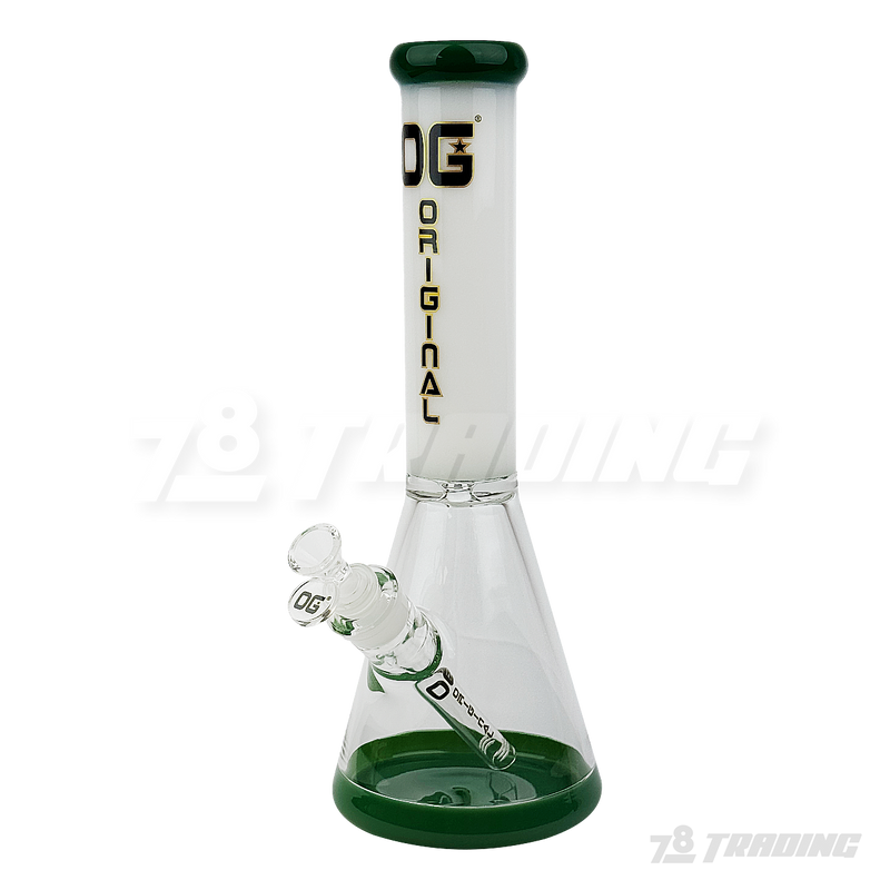 OG Original Glass Thick Glass 14 Inches Color Beaker - OG700