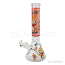 OG Original Glass Cartoon Decal Beaker 14inches 7mm - OG703C