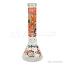 OG Original Glass Cartoon Decal Beaker 14inches 7mm - OG703C