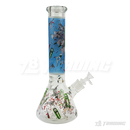 OG Original Glass Cartoon Decal Beaker 14inches 7mm - OG703A