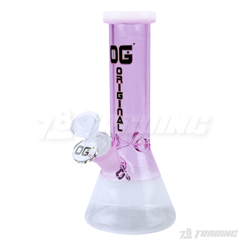 OG Original Glass 8inches Colorful Beaker - OG710