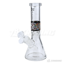 OG Original Glass Wigwag Painted 8" 9mm Beaker - OGFS