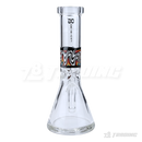 OG Original Glass Wigwag Painted 8" 9mm Beaker - OGFS