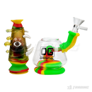 OG Original Glass 7inches Silicone Water Pipe with Glass - OG-SLB028