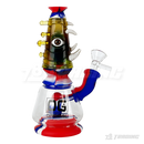 OG Original Glass 7inches Silicone Water Pipe with Glass - OG-SLB028