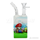 Square Juicy Box Cartoon Glass Pipe 7.5"