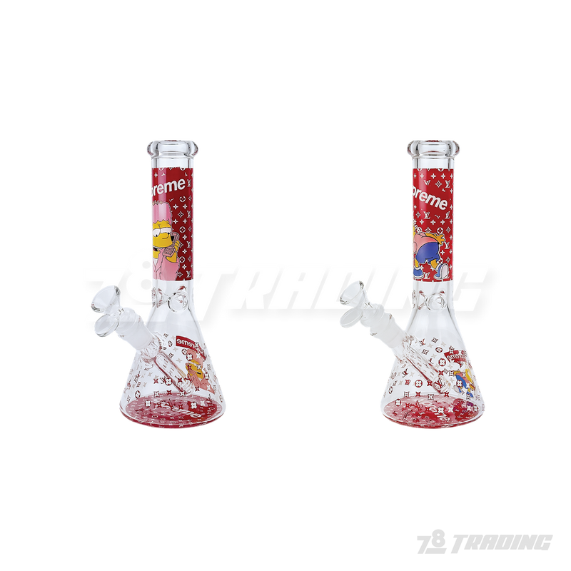 LV x Supreme Decal 10inches Beaker - FG103803