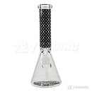 Glow In The Dark LV Monogram Pattern Beaker 14inches / 7mm