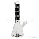 Glow In The Dark LV Monogram Pattern Beaker 14inches / 7mm