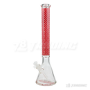 Glow In The Dark LV Monogram Pattern Beaker 20inches / 9mm