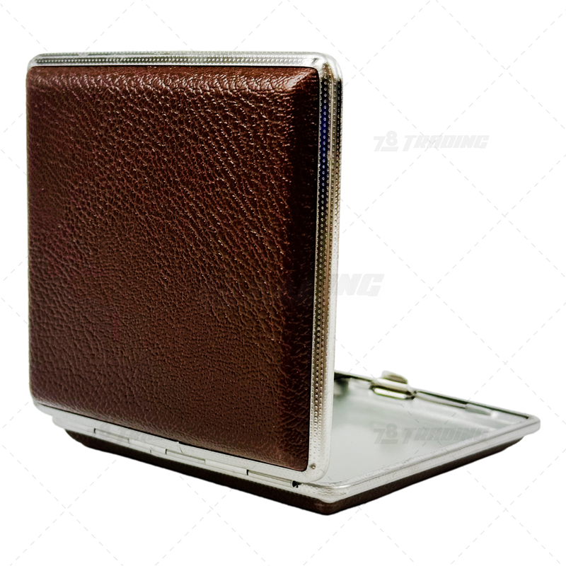 Leatherette Cigarette Case 12Pcs / Display