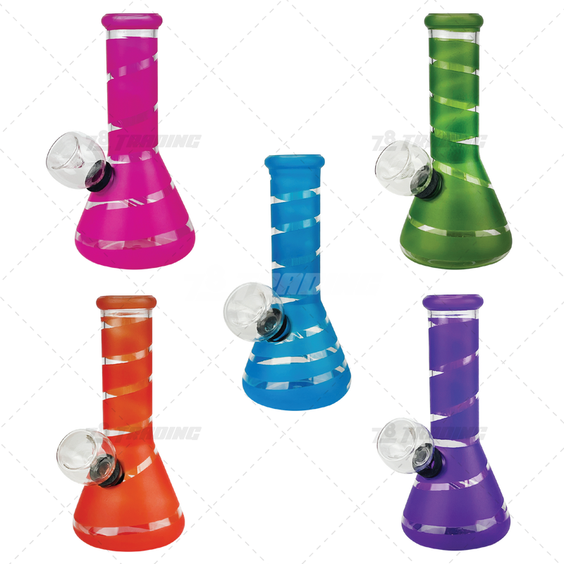 5" Mini Beaker Glass Bong GP1414 - A