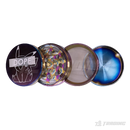DOPE Rainbow Color Chrome Metal Grinder 60mm 4parts - PIKACHU