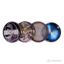 DOPE Rainbow Color Chrome Metal Grinder 60mm 4parts - SUPER MARIO