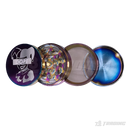 DOPE Rainbow Color Chrome Metal Grinder 60mm 4parts - HARLEY QUINN