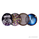 DOPE Rainbow Color Chrome Metal Grinder 60mm 4parts - DEADPOOL