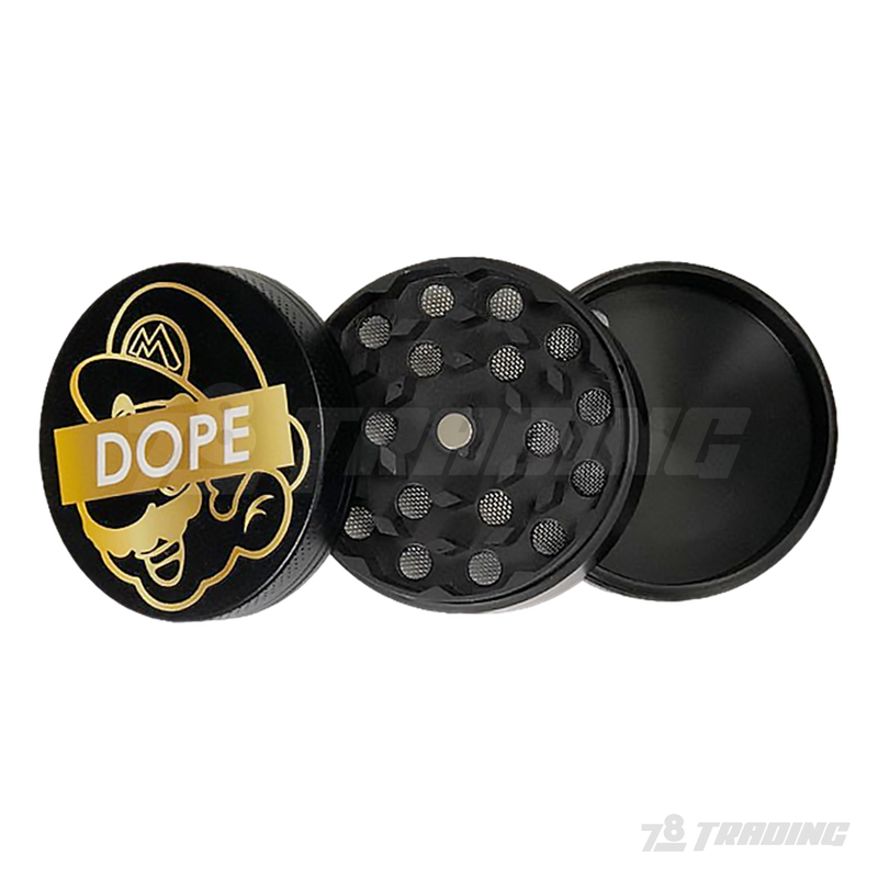 DOPE Metal Grinder 48mm 3parts - SUPER MARIO