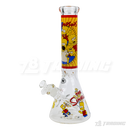 Cartoon Decal 14" 7mm Thick Glass Beaker - FGCT14001