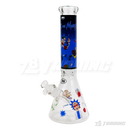 Cartoon Decal 14" 7mm Thick Glass Beaker - FGCT14001