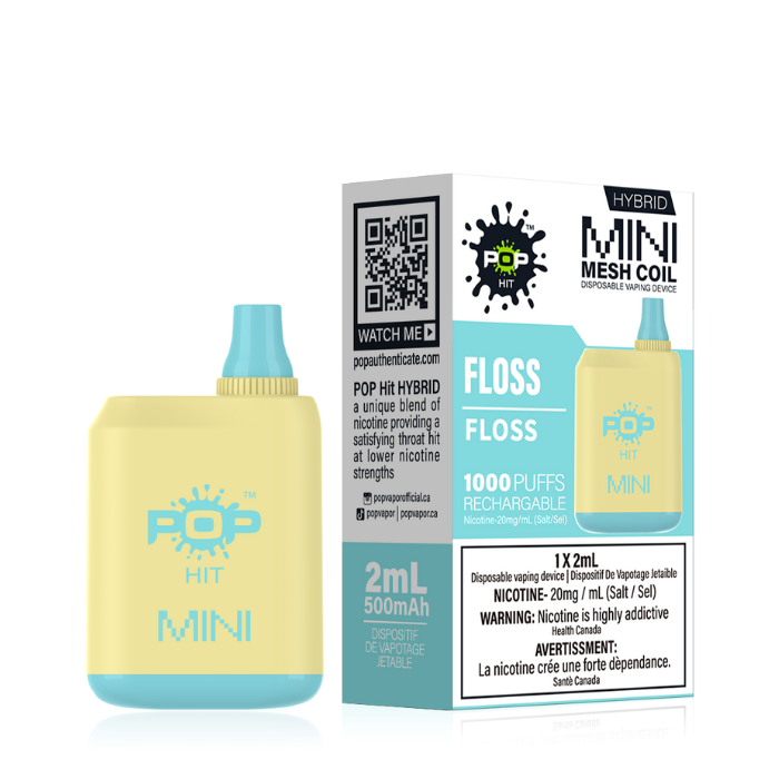 Pop Box Mini 1000 Disposable Vape Device - 10ct