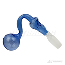 Colorful Skull Oil Burner Pipe Bowl 14mm Joint