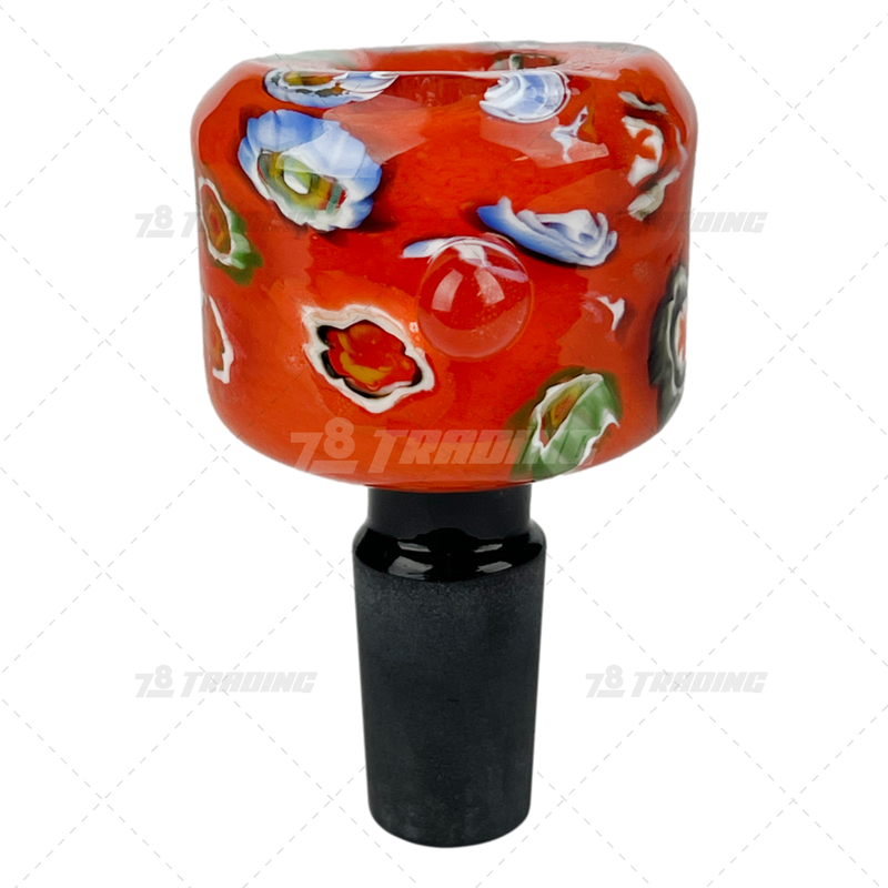 Hand Painted Flower Pattern Bowl OG029 A
