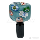 Hand Painted Flower Pattern Bowl - OG029 A