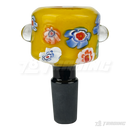 Hand Painted Flower Pattern Bowl - OG029 A