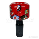 Hand Painted Flower Pattern Bowl - OG029 A