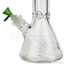 Color Glass Bowl with Round Handle