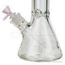 Color Glass Bowl with Round Handle