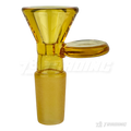 Color Glass Bowl with Round Handle