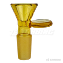 Color Glass Bowl with Round Handle